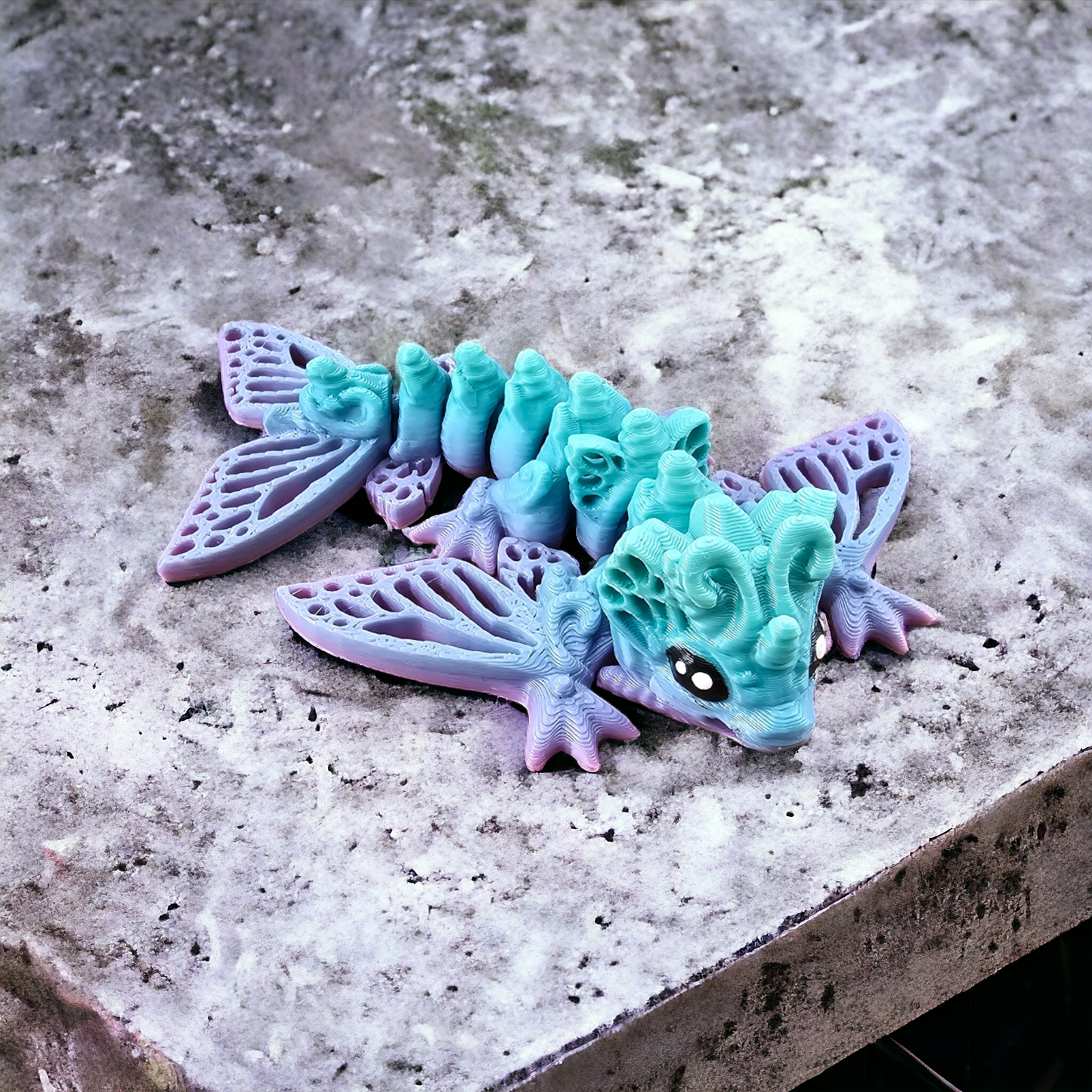 Flexi Butterfly Wyvern Dragon Charms